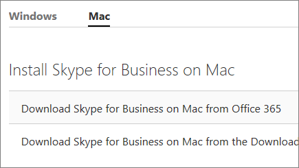 skype for business mac will not connect on my network